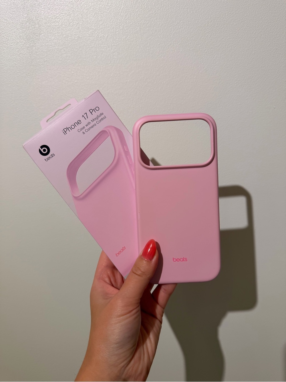 Beats Pink iPhone 17 Pro Case
